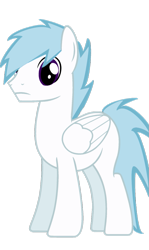 Size: 689x1159 | Tagged: safe, artist:xxnitrofuryxx, oc, oc only, oc:sky lightning, pegasus, pony, folded wings, frown, hooves, male, pegasus oc, show accurate, simple background, solo, stallion, standing, transparent background, wings