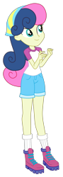 Size: 1230x3473 | Tagged: safe, artist:gmaplay, bon bon, sweetie drops, equestria girls, g4, my little pony equestria girls: legend of everfree, camp everfree outfits, simple background, solo, transparent background