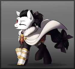 Size: 2000x1861 | Tagged: safe, artist:dipfanken, pony, armor, ponified, solo