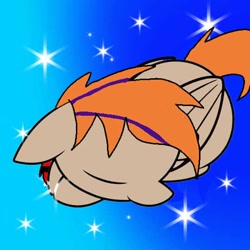 Size: 540x540 | Tagged: artist needed, safe, oc, oc only, oc:fededash, pegasus, pony, cute, eyes closed, pegasus oc, sleeping, stars