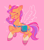 Size: 828x939 | Tagged: safe, artist:brobobot, sunny starscout, alicorn, pony, g5, my little pony: a new generation, alicornified, blushing, one eye closed, open mouth, open smile, race swap, smiling, solo, sunnycorn, wink
