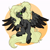 Size: 3448x3448 | Tagged: safe, artist:witchtaunter, oc, oc only, oc:veen sundown, pegasus, pony, chest fluff, ear fluff, ear piercing, female, filly, flying, foal, happy, high res, pegasus oc, piercing, simple background, solo, sundown clan, unshorn fetlocks, wing piercing, wings