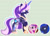 Size: 1024x735 | Tagged: safe, artist:stormcloud-yt, princess cadance, princess luna, oc, alicorn, pony, g4, base used, concave belly, deviantart watermark, female, grin, hoof shoes, magical lesbian spawn, mare, obtrusive watermark, offspring, parent:princess cadance, parent:princess luna, parents:lundance, peytral, slender, smiling, thin, watermark