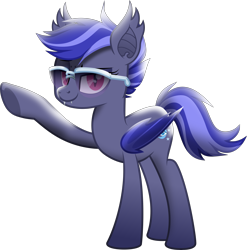 Size: 7687x7766 | Tagged: safe, artist:php178, derpibooru exclusive, oc, oc:night watch, bat pony, a matter of principals, g4, my little pony: the movie, .svg available, bat ears, bat eyes, bat wings, cute, cute little fangs, eye, facial freckles, fangs, female, folded wings, freckles, heart, hoof heart, lidded eyes, liver spots, looking at you, magenta eyes, mare, movie accurate, moviefied, pink eyes, show moviefied, simple background, slit pupils, smiling, smiling at you, sunglasses, svg, tail, transparent background, two toned mane, two toned tail, vector, waving, wings