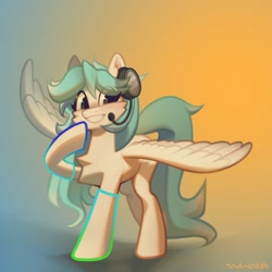 Size: 2000x2000 | Tagged: safe, artist:rrd-artist, oc, oc only, pegasus, pony, high res, solo