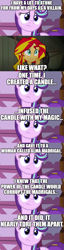 Size: 500x1964 | Tagged: safe, edit, edited screencap, screencap, starlight glimmer, sunset shimmer, pony, unicorn, equestria girls, g4, comic, encanto, female, logo, mare, screencap comic