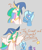 Size: 2368x2821 | Tagged: safe, artist:wild-thunder06, princess celestia, princess luna, trixie, twilight sparkle, alicorn, pony, unicorn, g4, accessory swap, accessory theft, blushing, comic, crown, cute, cutelestia, female, high res, horn, jewelry, mare, question mark, regalia, sad, the great and powerful, trio, wings