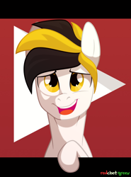 Size: 2000x2700 | Tagged: safe, artist:redchetgreen, oc, pony, bust, high res, portrait, solo, sternocleidomastoid