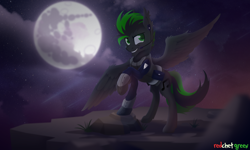 Size: 5000x3000 | Tagged: safe, artist:redchetgreen, oc, pegasus, pony, solo