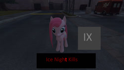 Size: 1360x768 | Tagged: safe, artist:nightmenahalo117, 3d, ice night kills, ice nine kills