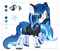 Size: 1870x1602 | Tagged: safe, artist:sscorpionsss, oc, oc only, pony, base used, colored wings, ear fluff, eyelashes, female, mare, raised hoof, solo, two toned wings, wings