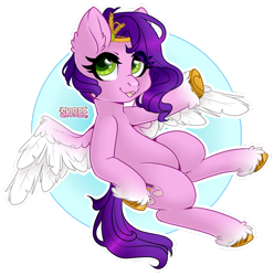 Size: 1920x1938 | Tagged: safe, artist:sk-ree, pipp petals, pegasus, pony, g5, simple background, solo, transparent background