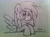 Size: 1024x765 | Tagged: safe, artist:thebrokencog, derpy hooves, pegasus, pony, g4, envelope, heart, lined paper, mouth hold, sketch, solo, traditional art