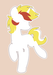 Size: 1960x2744 | Tagged: safe, oc, oc:vida emotionate, pony, unicorn, female, mare, silhouette