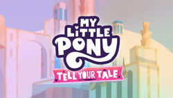 Size: 3410x1920 | Tagged: safe, screencap, g5, my little pony: tell your tale, sisters take flight, spoiler:g5, spoiler:my little pony: tell your tale, high res, my little pony logo, no pony, zephyr heights