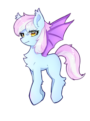 Size: 3600x4860 | Tagged: safe, artist:qintpata, oc, oc only, oc:woodgu, bat pony, pony, bat pony oc, bat wings, female, looking at you, mare, simple background, solo, transparent background, vector, wings