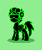 Size: 59x70 | Tagged: safe, artist:dematrix, oc, oc:101genesis101, alicorn, pony, robot, robot pony, pony town, futuristic, green background, male, neon, pixel art, simple background, solo, stallion