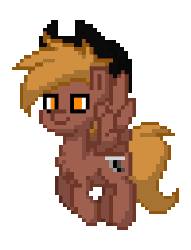 Size: 196x256 | Tagged: safe, oc, oc only, oc:calamity, pegasus, pony, fallout equestria, pony town, animated, flying, male, simple background, solo, stallion, transparent background