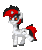 Size: 200x240 | Tagged: safe, oc, oc only, oc:blackjack, pony, unicorn, fallout equestria, fallout equestria: project horizons, pony town, animated, horn, simple background, small horn, solo, transparent background, walking