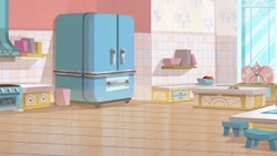 Size: 3410x1920 | Tagged: safe, screencap, g5, my little pony: tell your tale, nightmare roommate, spoiler:g5, spoiler:my little pony: tell your tale, spoiler:tyts01e04, background, high res, kitchen, no pony