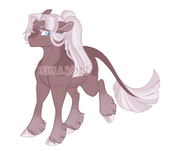 Size: 3200x2800 | Tagged: safe, artist:gigason, oc, oc:splinter, earth pony, pony, high res, obtrusive watermark, offspring, parent:burnt oak, parent:fleur-de-lis, simple background, solo, transparent background, watermark