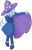 Size: 1444x2224 | Tagged: safe, artist:batipin, trixie, human, equestria girls, g4, cape, clothes, cute, diatrixes, female, hat, simple background, solo, transparent background, trixie's cape, trixie's hat