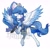 Size: 2000x2000 | Tagged: safe, artist:puzi, oc, oc only, oc:qamar, pegasus, pony, chest fluff, chinese, clothes, female, high res, mare, necktie, open mouth, simple background, solo, watermark, white background, wings