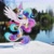 Size: 3072x3072 | Tagged: safe, artist:drtuo4, princess celestia, pony, g4, high res, hoof shoes, irl, jewelry, long mane, long tail, peytral, photo, princess shoes, regalia, slender, solo, spread wings, tail, thin, wings