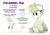 Size: 2064x1457 | Tagged: safe, artist:mochi_nation, oc, oc:flannel tea, pony, unicorn, blaze (coat marking), coat markings, engrish, facial markings, female, mare, reference sheet, simple background, sitting, solo, white background