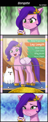Size: 800x2020 | Tagged: safe, artist:uotapo, cloudpuff, pipp petals, dog, flying pomeranian, pegasus, pomeranian, pony, g5, 3 panel comic, adorapipp, blushing, cellphone, chest fluff, comic, crying, cute, female, folded wings, heartbreak, lip bite, looking at you, mare, no text comic, nose wrinkle, open mouth, phone, photo manipulation, pipp is short, sad, sadorable, scrunchy face, sweat, sweatdrop, teary eyes, unshorn fetlocks, winged dog, wings