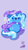 Size: 1080x1920 | Tagged: safe, artist:stainedglasslighthea, trixie, pony, unicorn, g4, :d, beady eyes, bean pony, chibi, cute, diatrixes, ear fluff, female, open mouth, open smile, phone wallpaper, potato pony, simple background, smiling, solo, wallpaper