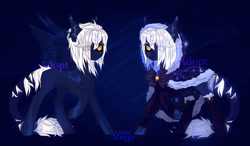 Size: 1280x748 | Tagged: safe, artist:meggychocolatka, oc, oc only, pegasus, pony, clothes, concave belly, duo, pegasus oc, thin