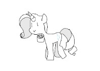 Size: 197x139 | Tagged: safe, artist:metalscratch, rarity, pony, unicorn, g4, picture for breezies, simple background, solo, white background