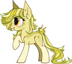 Size: 2868x2538 | Tagged: safe, artist:strangle12, oc, oc only, earth pony, pony, base used, ear fluff, earth pony oc, female, high res, mare, raised hoof, simple background, smiling, solo, white background