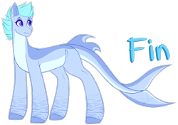 Size: 1721x1214 | Tagged: safe, artist:purplegrim40, oc, oc only, original species, pony, shark, shark pony, colored hooves, looking back, simple background, solo, transparent background
