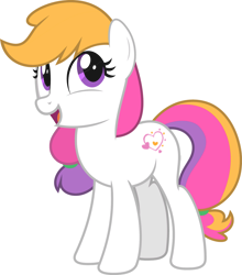 Size: 3609x4096 | Tagged: safe, artist:jhayarr23, color edit, edit, light heart, earth pony, pony, g2, g4, colored, female, mare, simple background, solo, transparent background