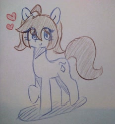 Size: 2152x2322 | Tagged: safe, artist:seylan, oc, oc only, oc:cherro, earth pony, pony, high res, solo, traditional art