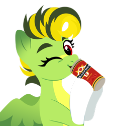 Size: 1920x2112 | Tagged: safe, artist:kabuvee, oc, pegasus, pony, alcohol, beer, cyrillic, female, mare, simple background, solo, transparent background