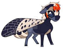 Size: 1280x963 | Tagged: safe, artist:renhorse, oc, oc:phytoxenia, changeling, simple background, solo, transparent background