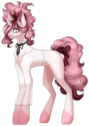 Size: 1024x1450 | Tagged: safe, artist:kremciakay, oc, pony, unicorn, clothes, female, mare, shirt, simple background, solo, transparent background