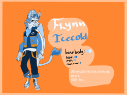 Size: 3200x2400 | Tagged: safe, artist:xasslash, oc, oc only, oc:flynn the icecold, griffon, anthro, bandana, beanie, clothes, hat, high res, male, paw sneakers, piercing, reference sheet, solo, text