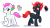 Size: 2140x1204 | Tagged: safe, artist:rainbow eevee, pony, unicorn, adopt me!, animal in mlp form, base used, colored pupils, duo, evil unicorn, eyelashes, glowing, glowing eyes, glowing horn, horn, multicolored mane, no cutie marks because im lazy, pink eyes, red eyes, red mane, roblox, simple background, transparent background