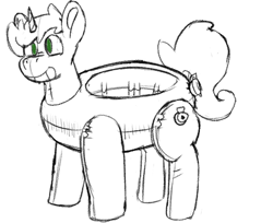 Size: 970x790 | Tagged: artist needed, safe, pony, inflatable, pony pooltoy, pool toy, sona
