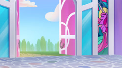 Size: 3410x1920 | Tagged: safe, screencap, g5, it's t.u.e.s. day, my little pony: tell your tale, spoiler:g5, spoiler:my little pony: tell your tale, spoiler:tyts01e09, background, door, high res, no pony