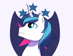 Size: 1660x1278 | Tagged: safe, artist:feralroku, shining armor, pony, unicorn, canterlot wedding 10th anniversary, g4, male, simple background, smiling, solo, stallion