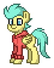 Size: 180x224 | Tagged: safe, artist:topsangtheman, pickle barrel, pegasus, pony, pony town, g4, simple background, solo, transparent background