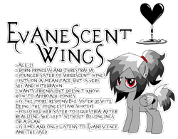 Size: 1267x987 | Tagged: safe, artist:vilkathewolf, oc, oc only, oc:evanescent wings, pegasus, pony, ear piercing, eyebrow piercing, nose piercing, piercing, reference sheet, simple background, solo, transparent background