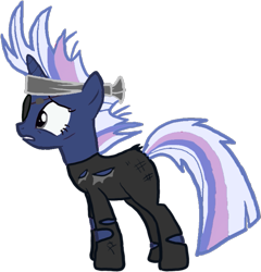 Size: 709x740 | Tagged: safe, artist:foxyfell1337, oc, oc:silverlay, pony, unicorn, g4, it's about time, base used, clothes, future twilight, simple background, solo, transparent background