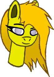 Size: 915x1307 | Tagged: safe, artist:duskendraws, derpibooru exclusive, oc, oc only, oc:shira vibewave, earth pony, pony, blind, bust, female, simple background, solo, transparent background