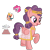 Size: 1280x1273 | Tagged: safe, artist:tenderrain-art, pinkie pie, somnambula, oc, pegasus, pony, g4, base used, clothes, female, magical lesbian spawn, mare, offspring, parent:pinkie pie, parent:somnambula, simple background, transparent background